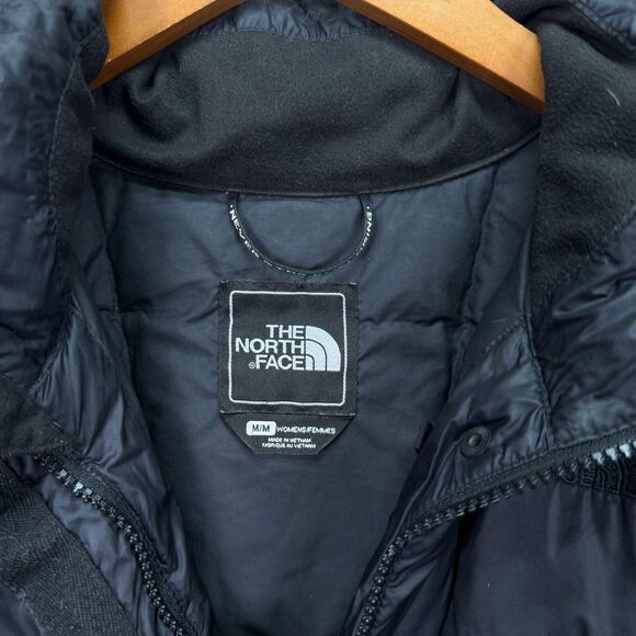 The North Face Gotham Parka Women's Winter Black 550 Down Puffer Jacket M - Picture 5 of 5